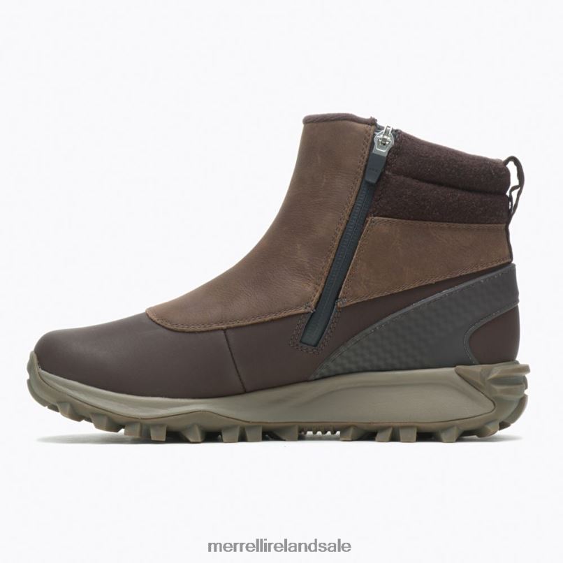 Thermo Kiruna Mid Zip Waterproof (J035092) Merrell Women BX26T1329 Clay Shoes