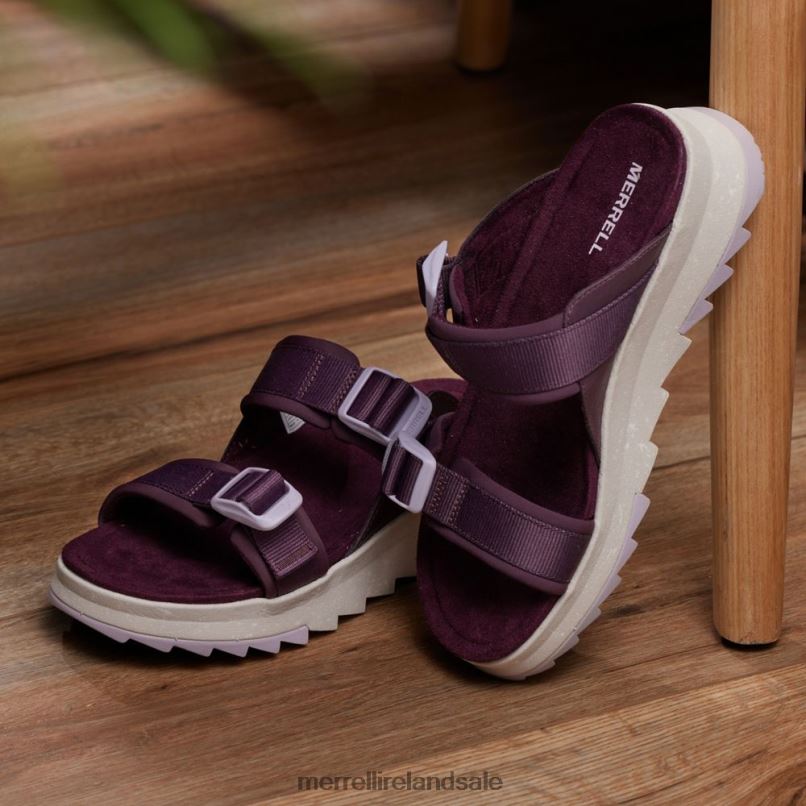 Alpine Cush Slide (J004296) Merrell Women BX26T1080 Burgundy Shoes