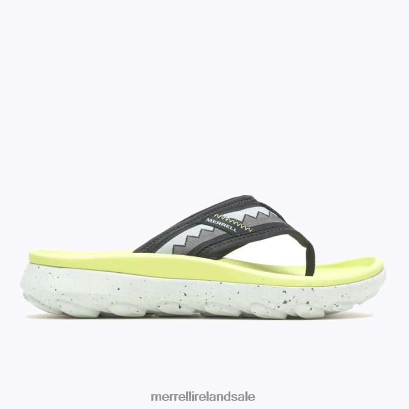 Hut Ultra Flip (J005550) Merrell Women BX26T935 Black/Celery Shoes