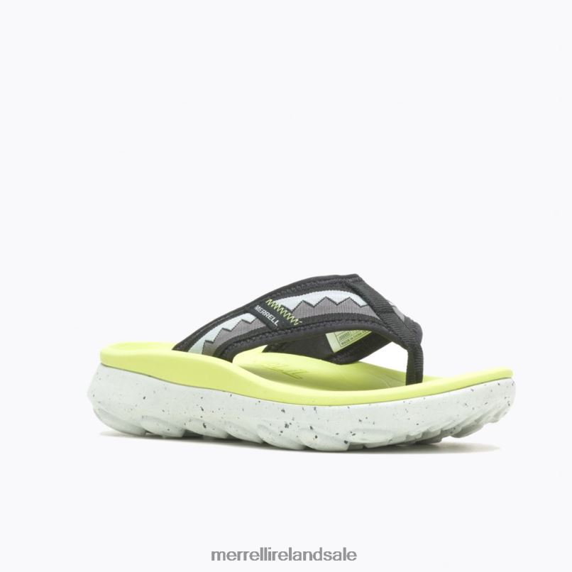 Hut Ultra Flip (J005550) Merrell Women BX26T935 Black/Celery Shoes