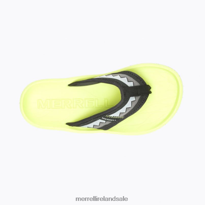 Hut Ultra Flip (J005550) Merrell Women BX26T935 Black/Celery Shoes