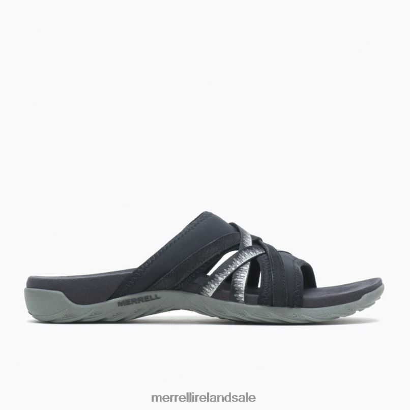 Terran 3 Cush Slide (J002720) Merrell Women BX26T952 Black Shoes