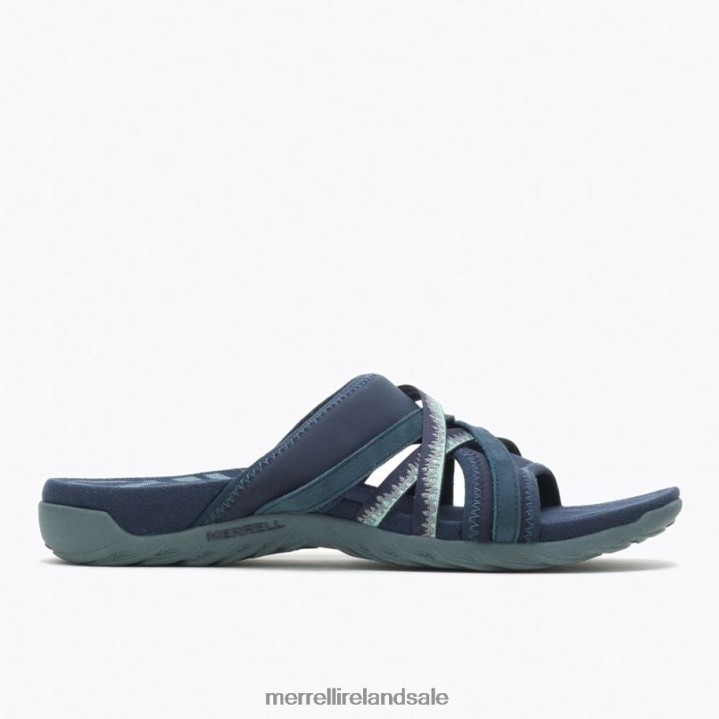 Terran 3 Cush Slide (J002726) Merrell Women BX26T953 Navy Shoes
