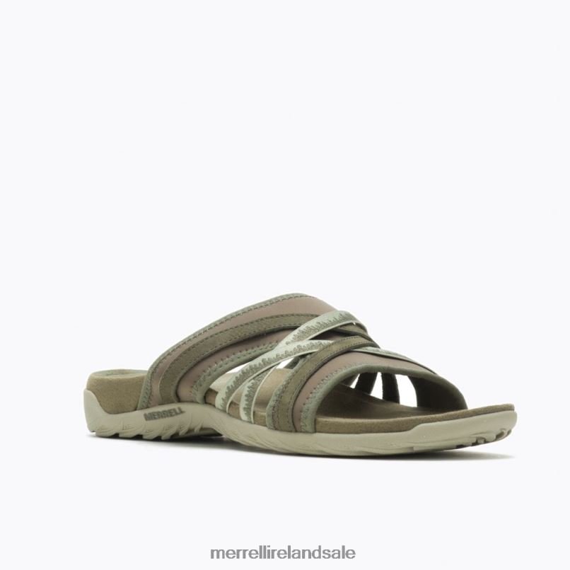 Terran 3 Cush Slide (J004586) Merrell Women BX26T1071 Olive Shoes