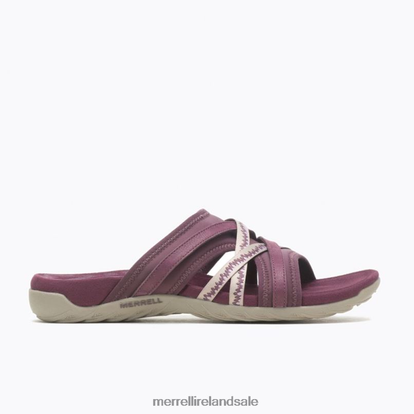 Terran 3 Cush Slide (J005674) Merrell Women BX26T951 Burgundy Shoes