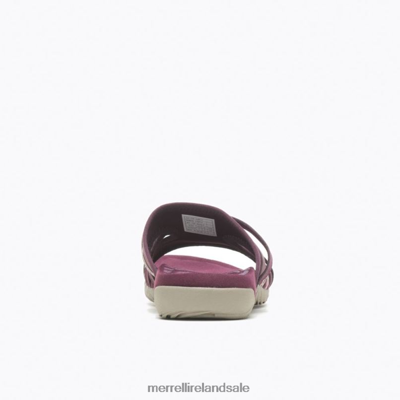 Terran 3 Cush Slide (J005674) Merrell Women BX26T951 Burgundy Shoes