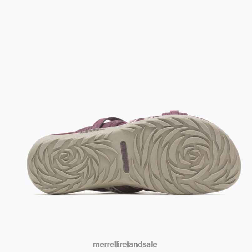 Terran 3 Cush Slide (J005674) Merrell Women BX26T951 Burgundy Shoes