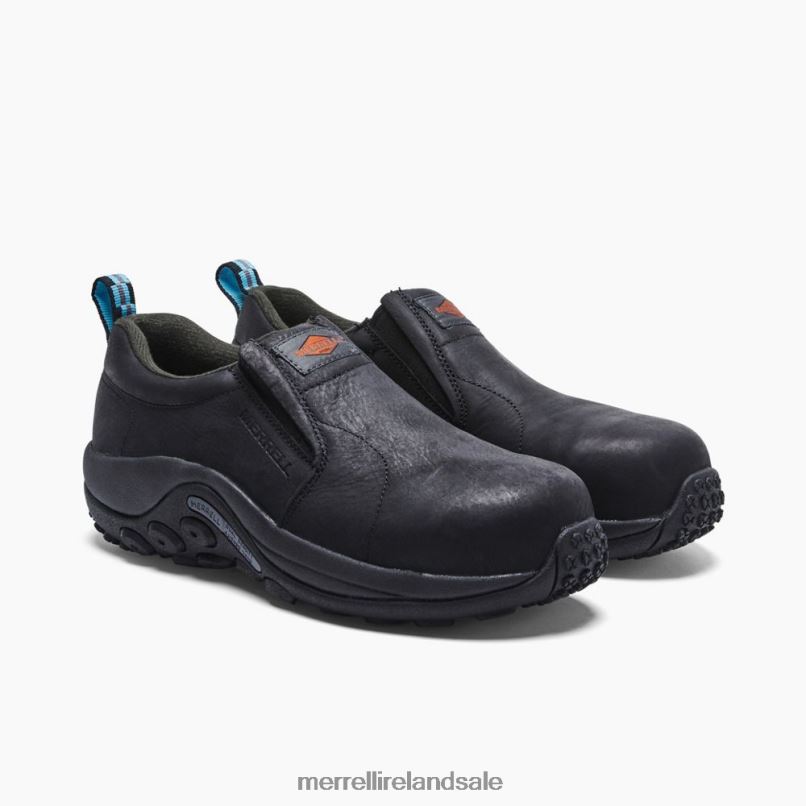 Jungle Moc Leather Comp Toe Work Shoe (J099302) Merrell Women BX26T1062 Black Shoes