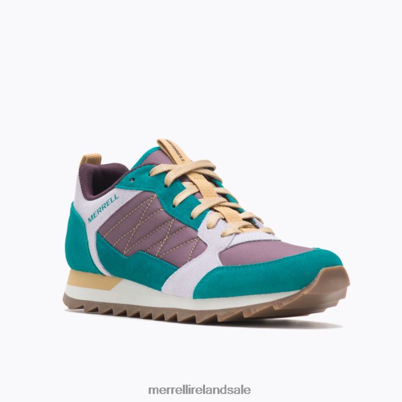 Alpine Sneaker (J004150) Merrell Women BX26T850 Burgundy/Teal Shoes