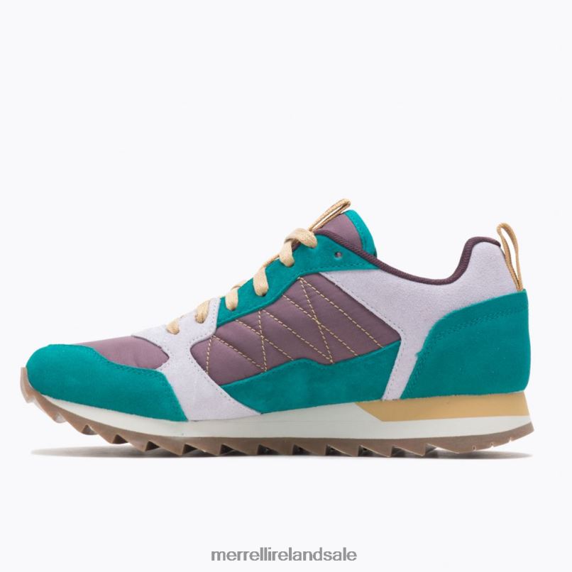 Alpine Sneaker (J004150) Merrell Women BX26T850 Burgundy/Teal Shoes