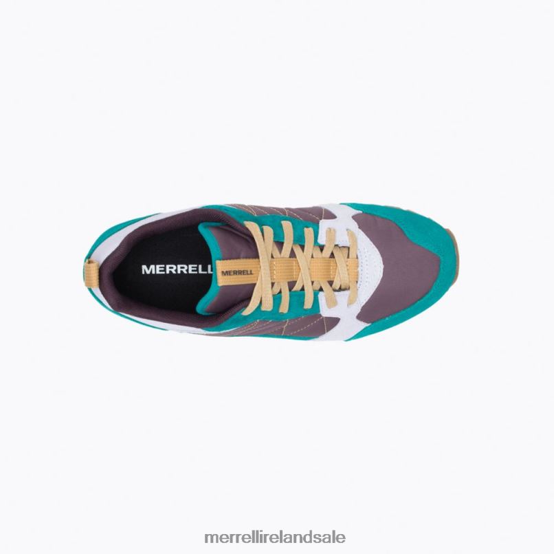 Alpine Sneaker (J004150) Merrell Women BX26T850 Burgundy/Teal Shoes