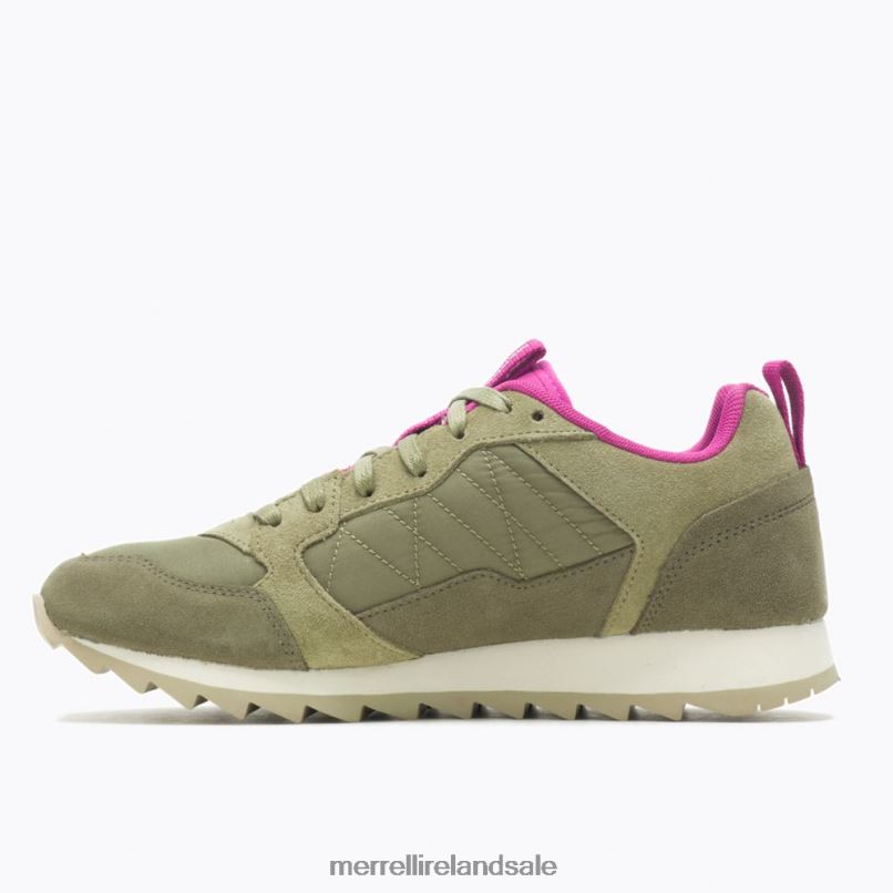 Alpine Sneaker (J005180) Merrell Women BX26T852 Olive/Fuchsia Shoes