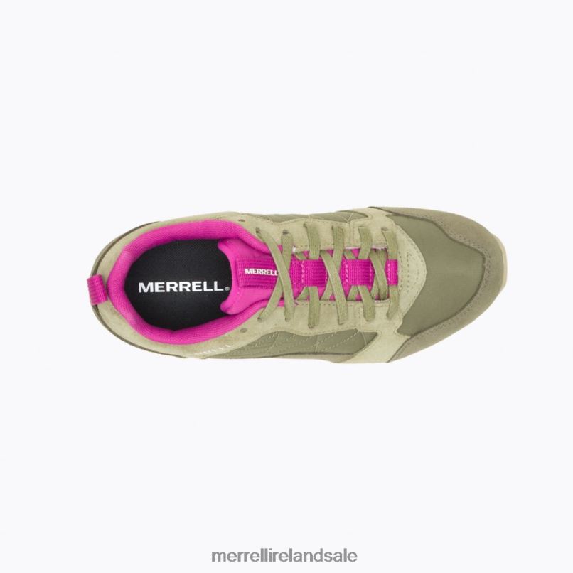 Alpine Sneaker (J005180) Merrell Women BX26T852 Olive/Fuchsia Shoes