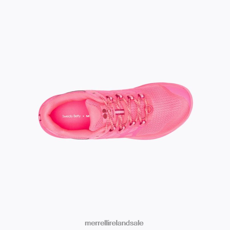 Antora 3 X Sweaty Betty (J500380) Merrell Women BX26T1322 Hot Pink Shoes