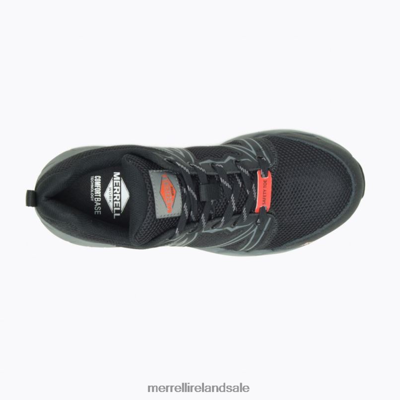 Fullbench Superlite Alloy Toe Work Shoe (J17532) Merrell Women BX26T1306 Black Shoes