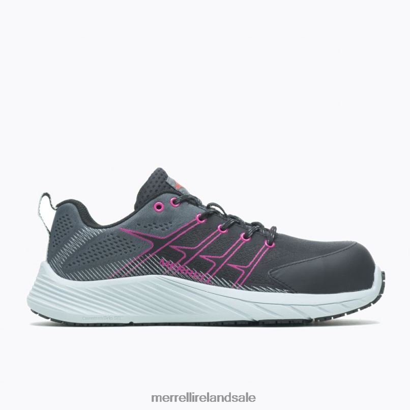 Moab Flight Carbon Fiber (J005174) Merrell Women BX26T1237 Black/Fuchsia Shoes