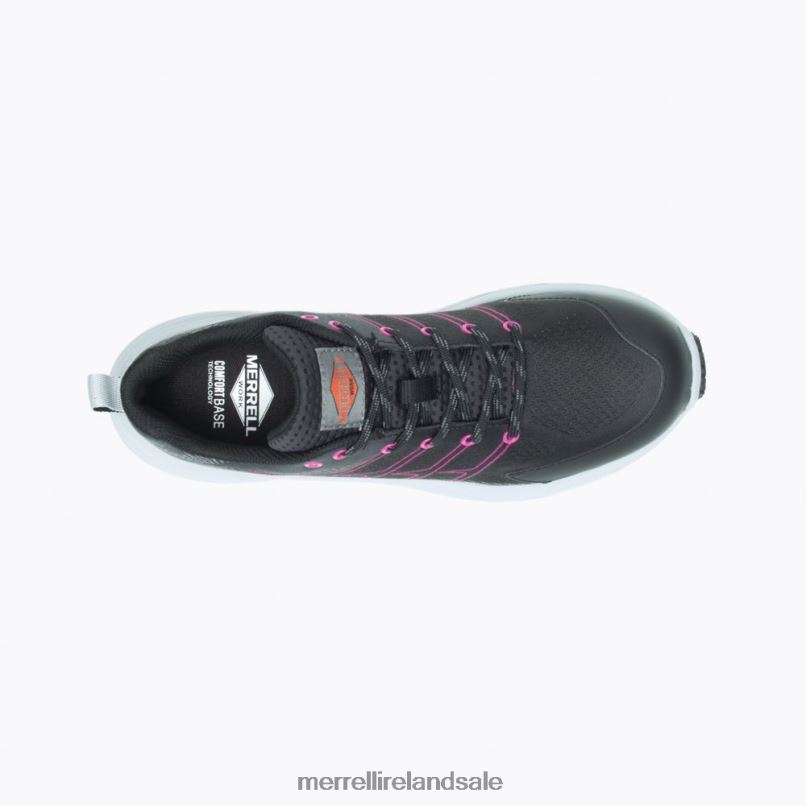 Moab Flight Carbon Fiber (J005174) Merrell Women BX26T1237 Black/Fuchsia Shoes