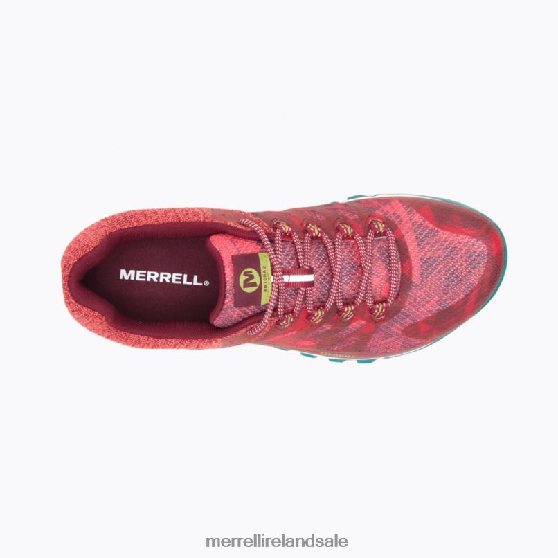 Antora 2 Print (J067392) Merrell Women BX26T1182 Coral Shoes