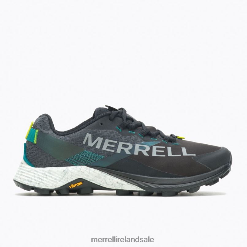 MTL Long Sky 2 Shield (J067432) Merrell Women BX26T1203 Black/Jade Shoes