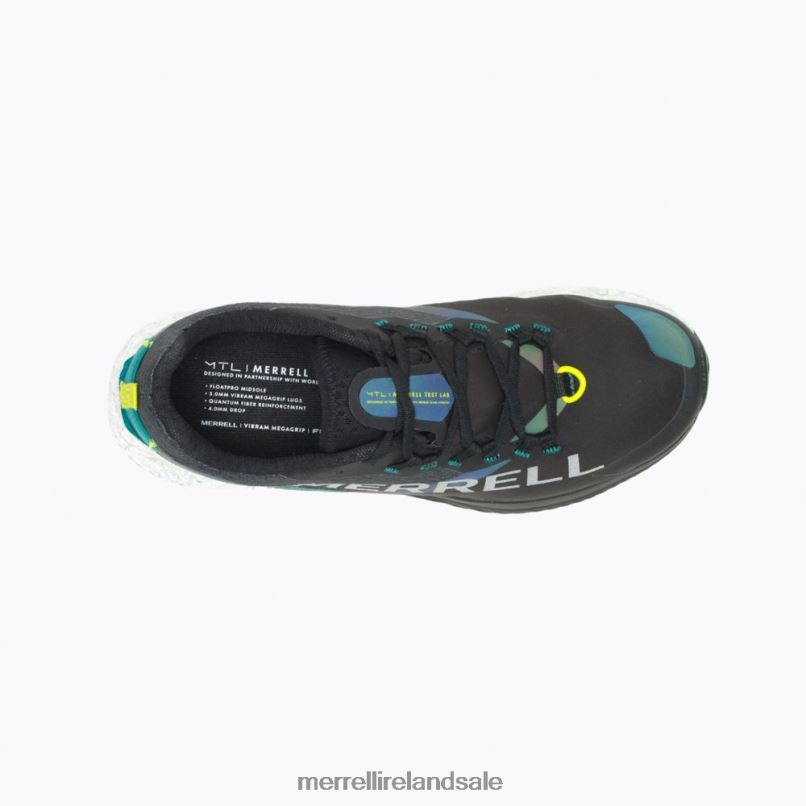 MTL Long Sky 2 Shield (J067432) Merrell Women BX26T1203 Black/Jade Shoes