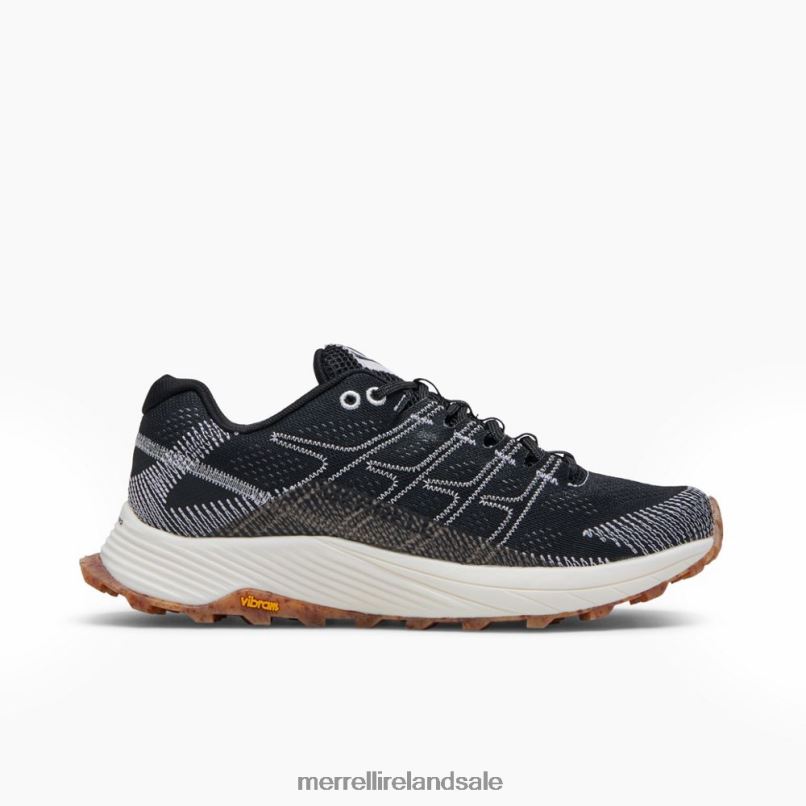 Moab Flight Eco Dye Wide Width (J067092W) Merrell Women BX26T674 Black/White Shoes