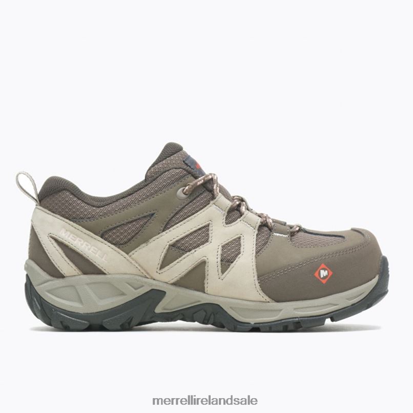 Siren Alloy Toe Work Shoe (J099322) Merrell Women BX26T1196 Brindle Shoes
